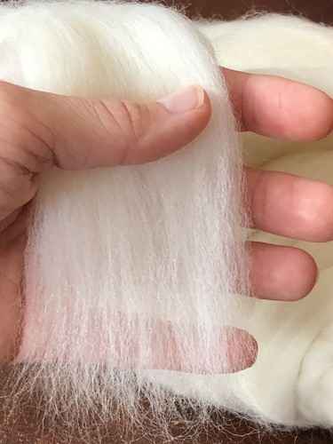 Make Your Own Face Mask, Wool Roving Fiber, 1lb Roving Wool, Felt Wool, Felting - Picture 9 of 12