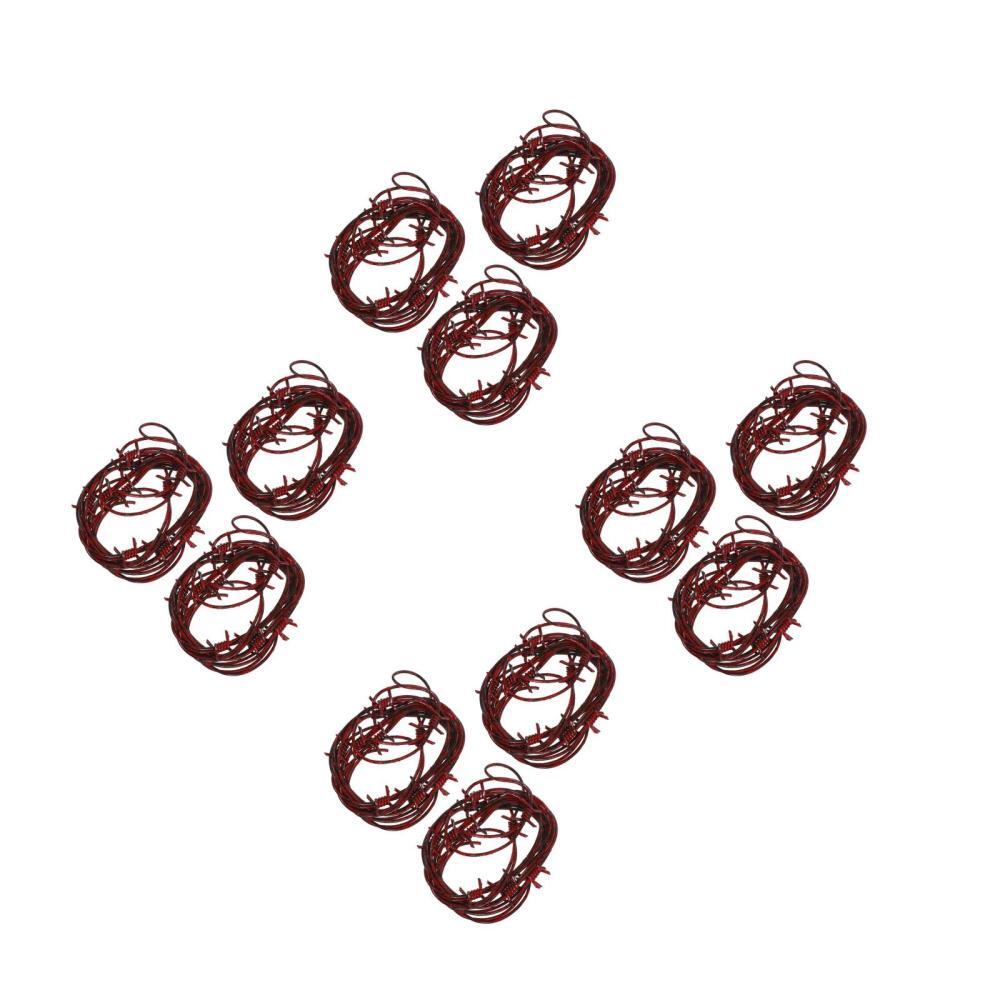 4 PCS Barbed Wire Ornaments for Halloween Indoor Carnival Decor