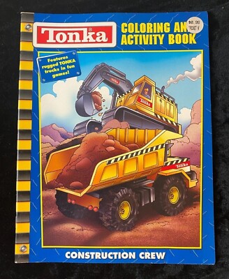 TONKA COLORING AND ACTIVITY BOOK