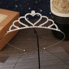 Kids Girl Tiara Hair Band Bridal Princess Prom Crown Headband for Girls Women