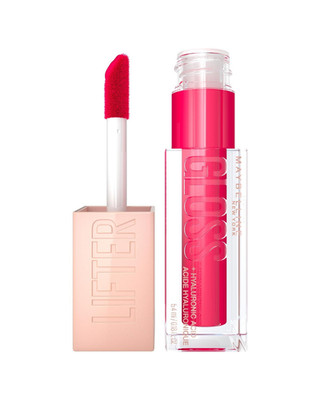 Maybelline New York Lifter Gloss, Hydrating Lip Gloss, Bubblegum, 5.4 ml