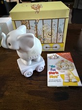 Precious Moments- 15970 "MAY YOUR BIRTHDAY BE GIGANTIC" - 4 Elephant used