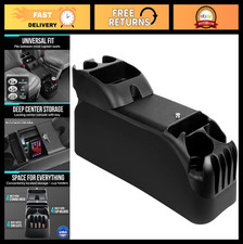 Universal Center Console For Minivans Suvs - Extra Cup Holders Large Storage Universal Center Console For Minivans Suvs - Extra Cup Holders Large Storage