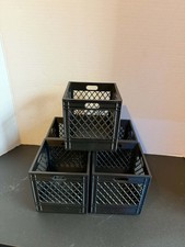 2 Pc Stackable Storage Crates / Bins