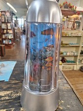 Vintage 1990s Fish Motion Lamp Night Light Rotating Ocean Aquarium