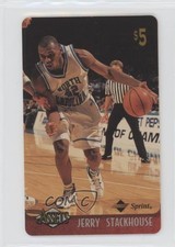 1996 Assets Phone Cards $5 Jerry Stackhouse #18 11pj