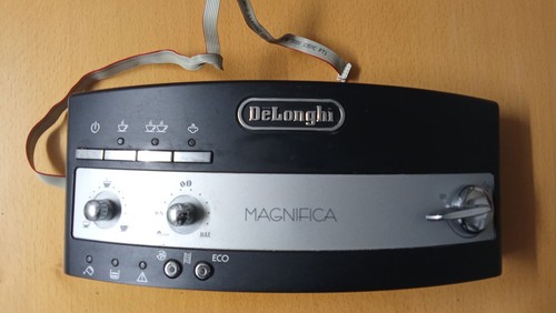 Bedienfeld mit Elektronikplatine für DeLonghi Magnifica ESAM – guter Zustand