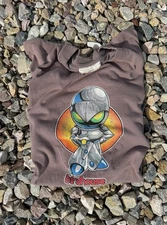 Vintage OG Birdhouse Robot Shirt Sz L 90s Skateboarding Hook Ups Alien Workshop