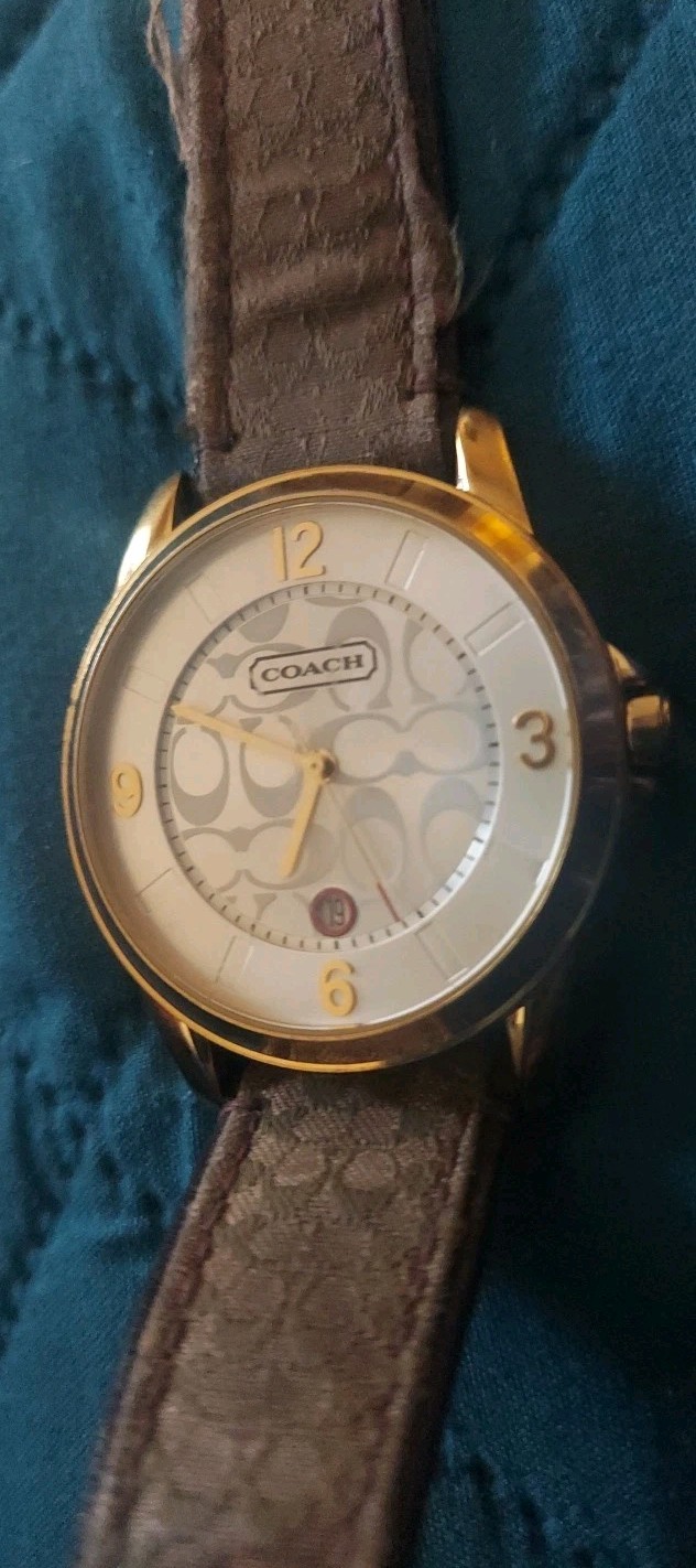 Coach Watch !!!!  Men M502 Ca.13.2.34.0455 Analog Quartz thumbnail 6