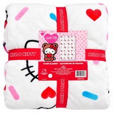 Hello Kitty 90" x 90" Full/Queen Blanket