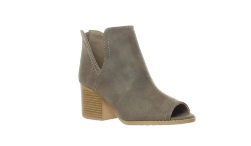J. Adams Womens Gray Booties Size 5.5 (834538)
