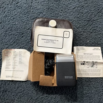 Vintage Remington Microscreen Shaver XLR 800 Beard Groom Trim- EXCELLENT - Read