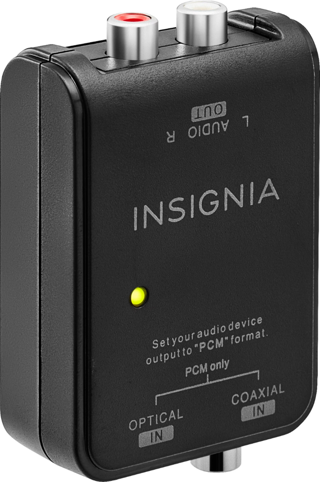 Insignia- Optical/Coaxial Digital-to-Analog Audio Converter 