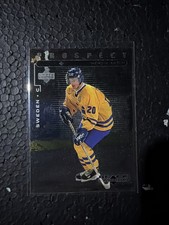 Henrik Sedin - 1998-99 Upper Deck Black Diamond Prospect #110 Vancouver Canucks