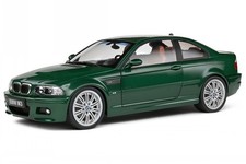 BMW e46 M3 Coupe 2000 Oxford Green diecast model car S1806507 Solido 1:18