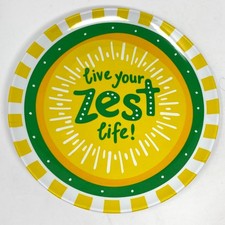 2019 Girl Scouts Little Brownie Bakers 12" Lemon Cookie Tray Live Your Zest Life