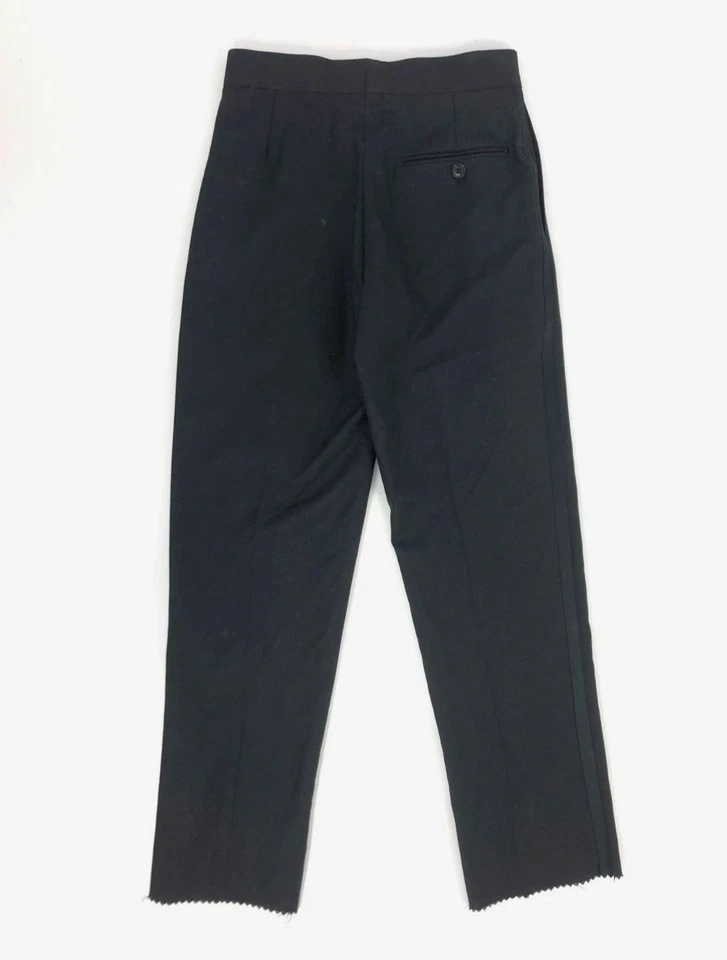 HICKEY FREEMAN Niños Niños Traje Negro Plisado Esmoquin Pantalones Pantalones Talla 6 Foto 2 de 3