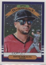 2019 Donruss Optic Diamond Kings Purple Stars Prizm /125 David Peralta #28 y8h