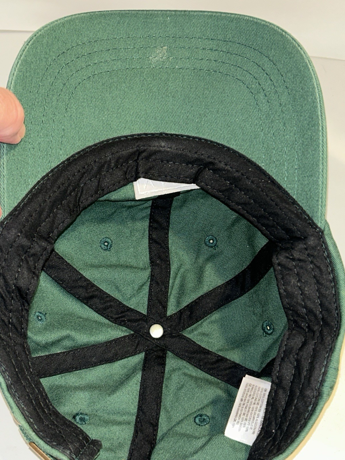 VANS HAT CAP ADJUSTABLE STRAPBACK GREEN - image 8