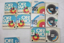 10x Magnetband Tonband ORWO Typ 113/120/122 350m/540m VEB Filmfabrik Wolfen DDR