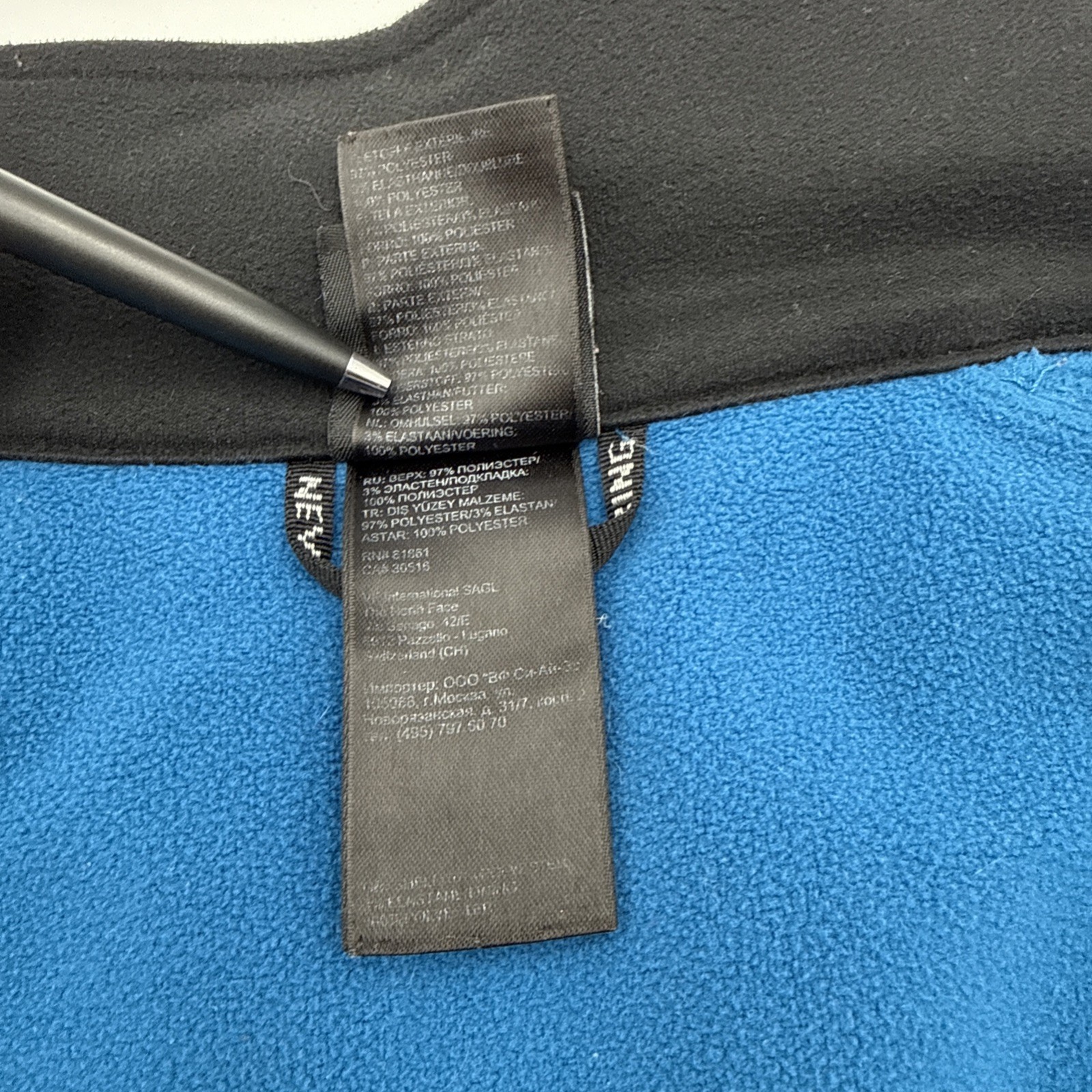 North Face Apex Bionic Softshell Jacket Blue Bota… - image 7