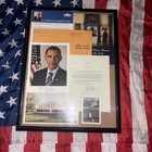 President Barack Obama Signed 2012 Autograph 8 X 10 photo W/White House Letter — photo 1