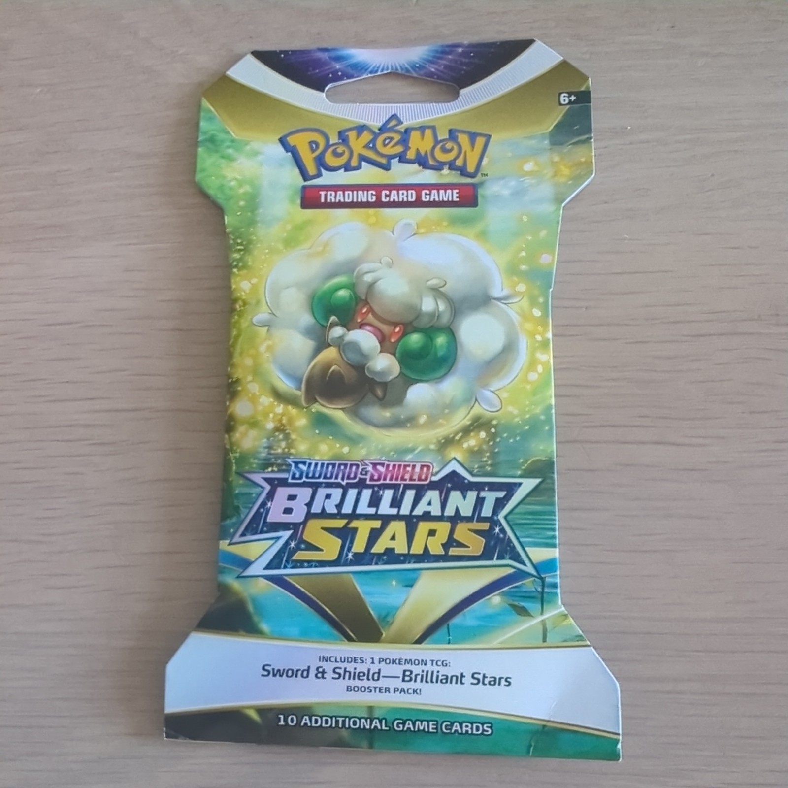 Pokemon TCG Sword & Shield Brilliant Stars Sleeved Booster Pack - New & Sealed