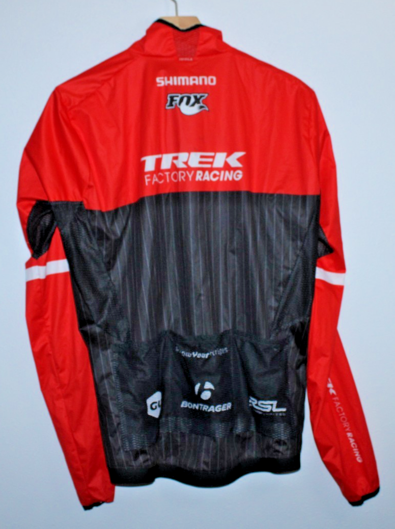 Trek Factory Racing Cycling Windbreaker Jacket M 42