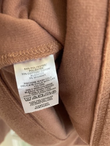 Lou & Grey Loft Womens Size M Medium Pink Fleece Hoodie Soft Knit EUC - Picture 8 of 11