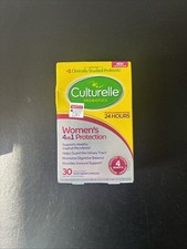 Culturelle Women's 4 In 1 Protection 30 Capsules Works in 24 Hrs EXPIRES 01/2027