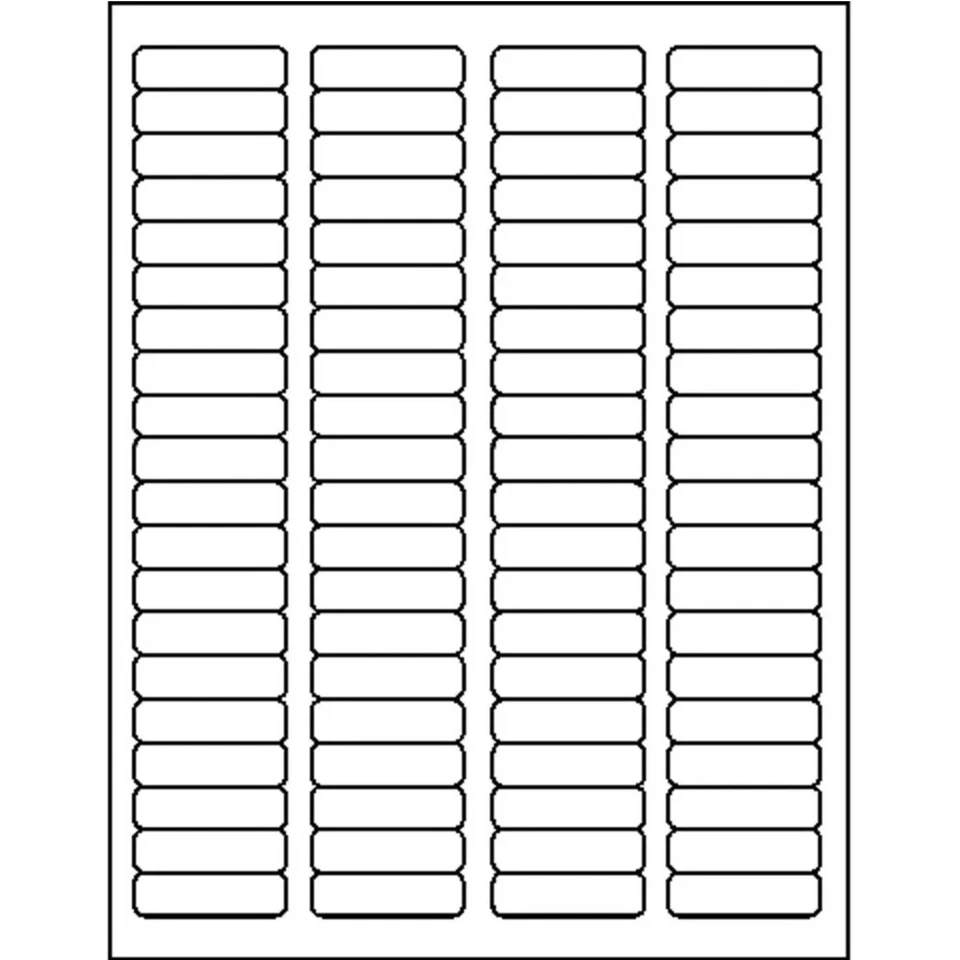 Business Source 26107 White Laser Labels - Return Address  1/2"x1-3/4" (2000/PK) - Image 2 of 2