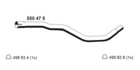 Ernst Abgasrohr 550475 FüR Fiat Ford Panda 500 Classic RU8 KA Tdci Multijet