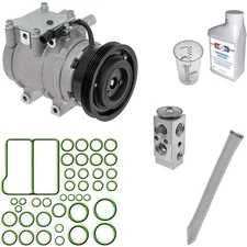 For Hyundai Tiburon 2007 2008 Omega AC Compressor w/ A/C Repair Kit GAP