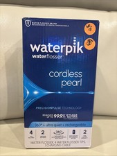 Waterpik - Water Flosser- Cordless Pearl - Rechargeable Portable WF-13 Black