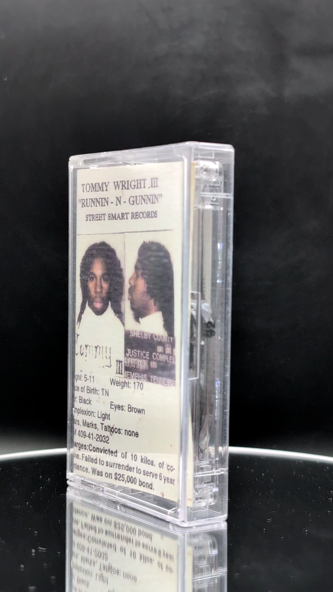 Tommy Wright III – Runnin-N-Gunnin, Audio Cassette, Reissue, US