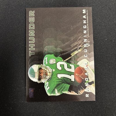 1993 Skybox Premium - Thunder & Lightning Randall Cunningham, Fred Barnett #TL2
