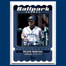 Welbyn Francisca #BP-11 2025 Topps Pro Debut Ballpark Promos Lynchburg Hillcats