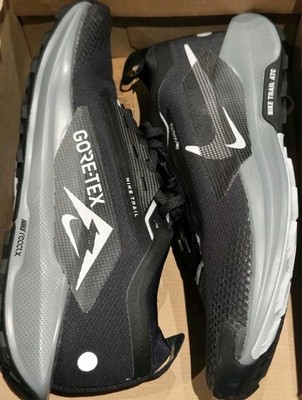 Nike Pegasus Trail 5 GTX Trail Black Grey FQ0908-001 Men's Size 11.5
