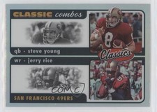2022 Panini Classics Classic Combos Silver Jerry Rice Steve Young #CC-2 HOF 0z1c