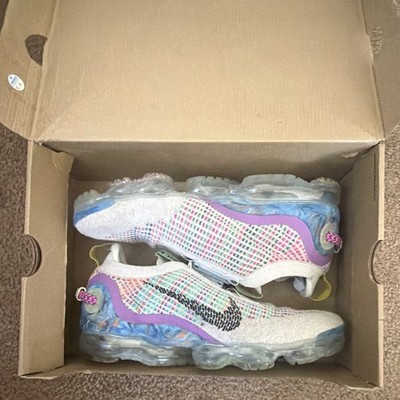 Nike Air VaporMax 2020 FlyKnit Pure Platinum Black Multi CJ6740-001 Sneaker