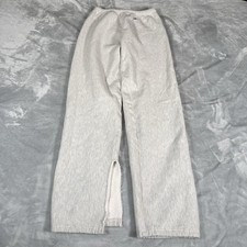 Vintage Champion Reverse Weave Sweatpants Mens L 35  Cut Leg 90s READ 