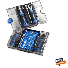 78PCS Ratchet Screwdriver Set - Precision Multi-Toolkit for Home & DIY Repairs