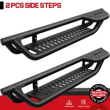 FOR 2021-2025 Ford Bronco 2 Door BXQ Nerf Bars Side Steps BLK Running Boards