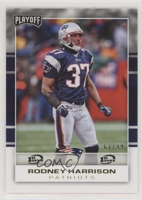 2017 Panini Playoff 1st Down 67/99 Rodney Harrison #199 9o3