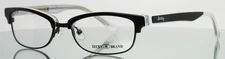 LUCKY BRAND Zuma Black Womens Semi Cat Eye Full Rim Eyeglasses 51-17-135 B:28