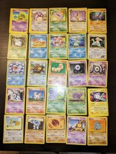 Lotto 25 carte Pokemon vintage Set misti Skyridge Neo destiny aquapolis WOTC 