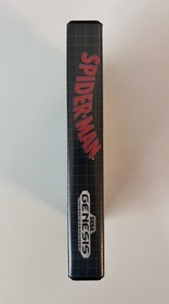 Spider-Man Sega Genesis Complete In Box CIB w/ hanger tab