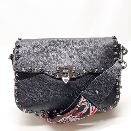 Valentino Garavani Crossbody bag Black Leather 5500138