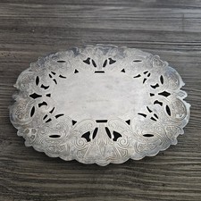 Vintage Silverplate Trivets Wallace Silver Smiths Pot Stand Made in USA VTG