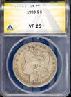 Key Date 1903-S $1 Silver Morgan Dollar VF 25 ANACS # 7953498 + Bonus